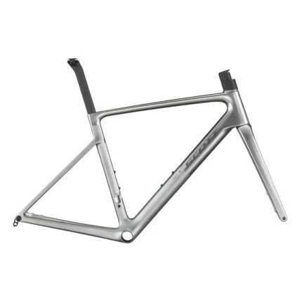 SCOTT Addict RC Ultimate HMX SL frameset in chrome silver
