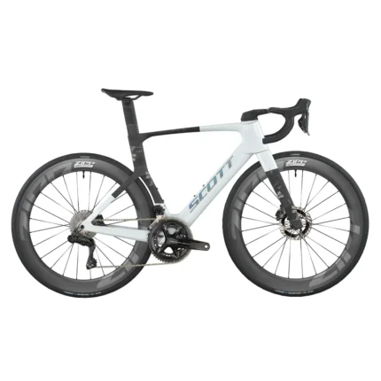 SCOTT Foil RC Pro Bike in Cumulus White and Carbon Black