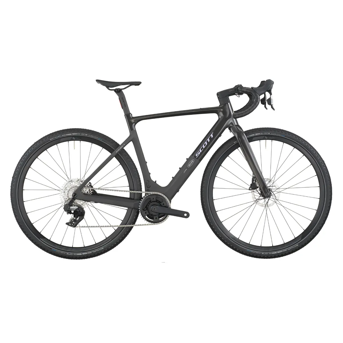 SCOTT Solace Gravel 30 Bike in Carbon Black