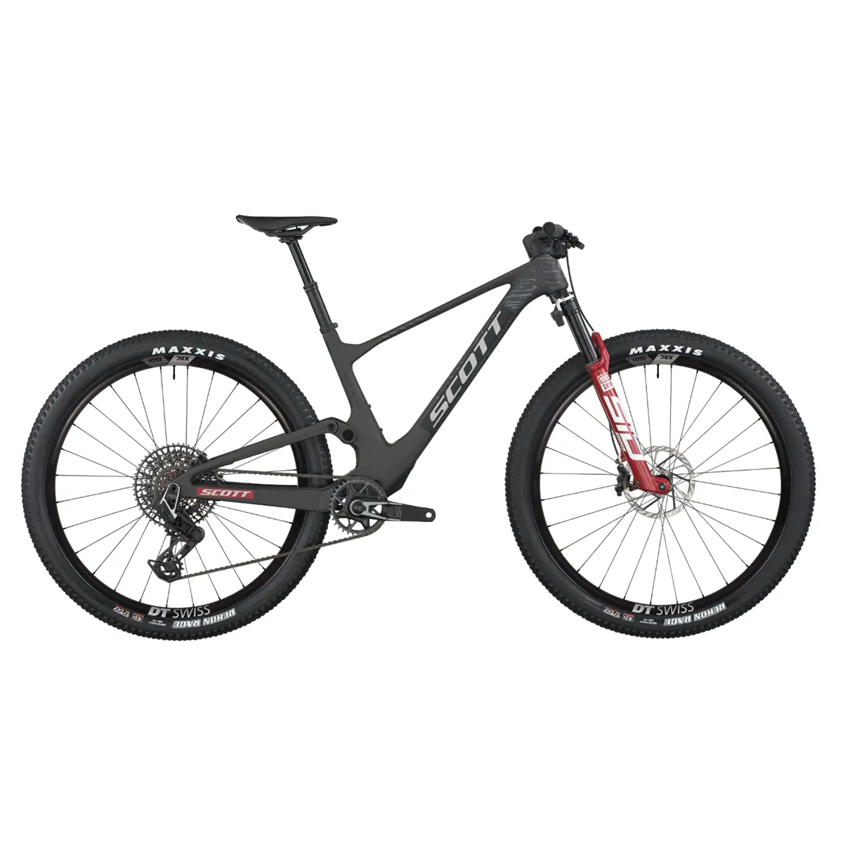 SCOTT Spark RC World Cup Bike in carbon black SCOTT Spark RC World Cup Bike in carbon black