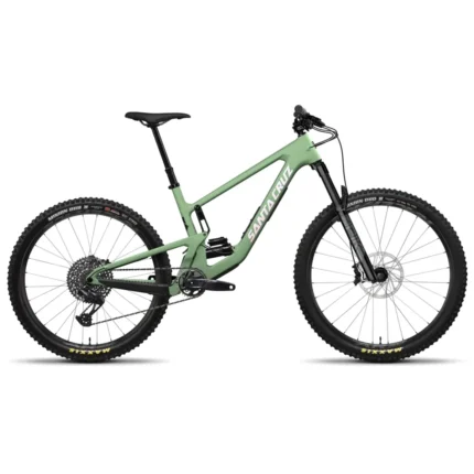 Santa Cruz 5010 S 2024 trail mountain bike in Matte Spumoni Green