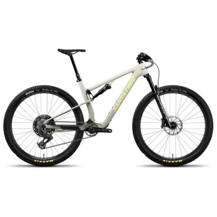 Santa Cruz Blur 70 Trail cross country mountain bike in Gloss Fog