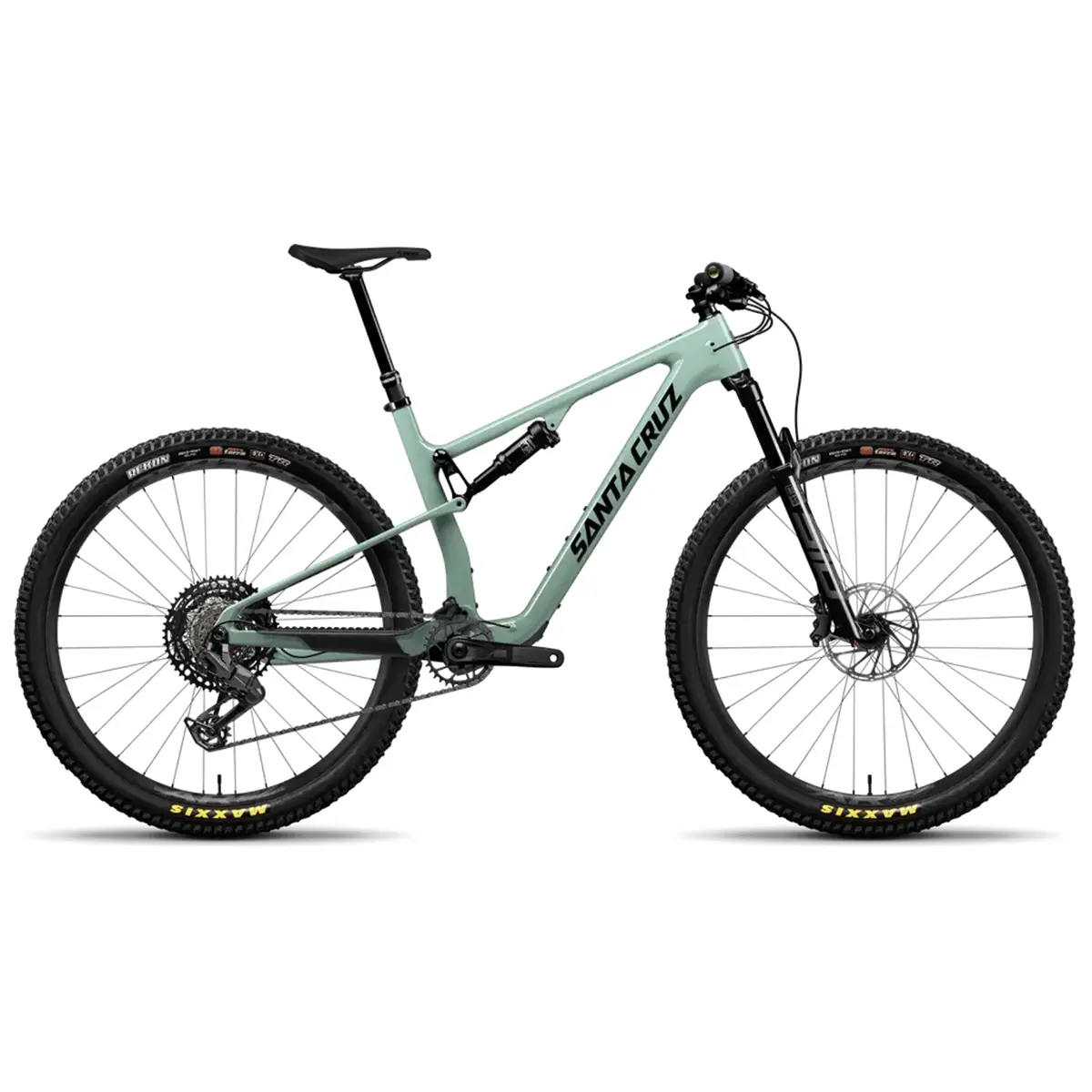 Santa Cruz Blur 70 Trail cross country mountain bike in Gloss Light Teal Santa Cruz Blur 70 Trail cross country mountain bike in Gloss Light Teal