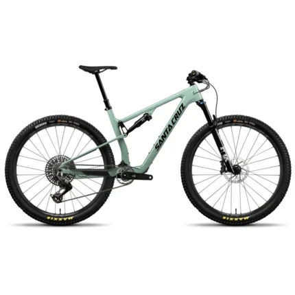 Santa Cruz Blur 90 Trail cross country mountain bike in Gloss Light Teal