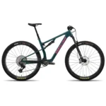 Santa Cruz Blur GX AXS Trail cross country mountain bike in Gloss Dark Teal