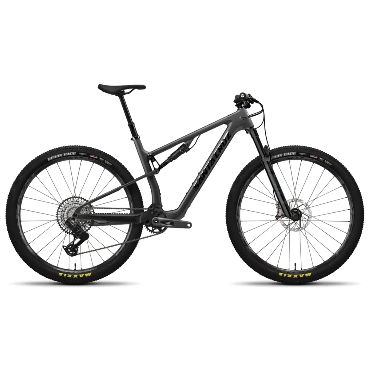 Santa Cruz Blur GX AXS cross country mountain bike in Matte Carbon Santa Cruz Blur GX AXS cross country mountain bike in Matte Carbon