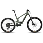 Santa Cruz Bronson 70 trail mountain bike in Matte Poblano Green
