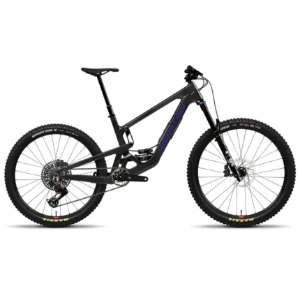 Santa Cruz Bronson 90 trail mountain bike in Gloss Carbon