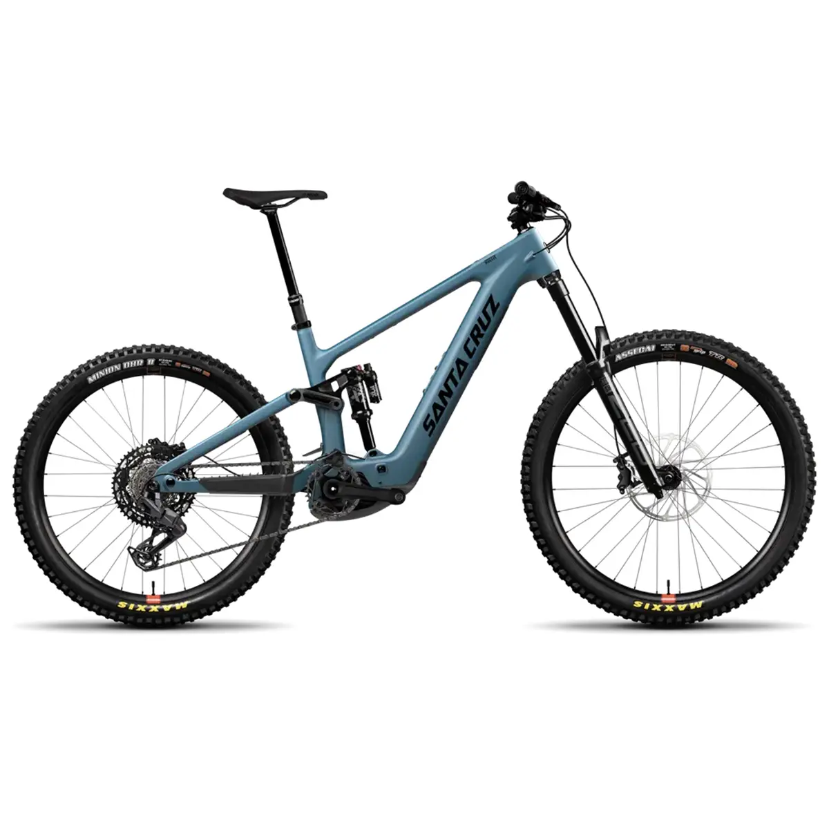 Santa Cruz Bullit 70 electric mountain bike in Matte Teal Sparkle Santa Cruz Bullit 70 electric mountain bike in Matte Teal Sparkle