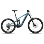 Santa Cruz Bullit GX AXS electric mountain bike in Matte Teal Sparkle
