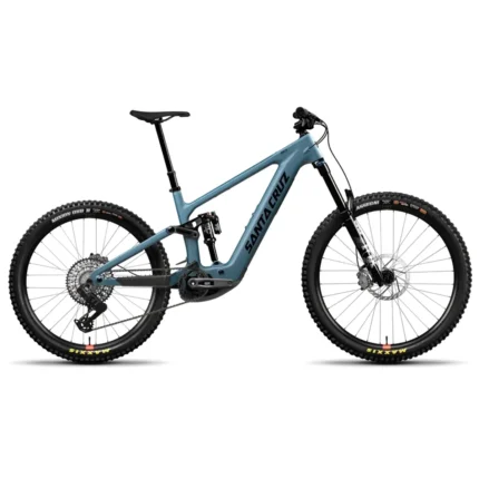 Santa Cruz Bullit GX AXS electric mountain bike in Matte Teal Sparkle