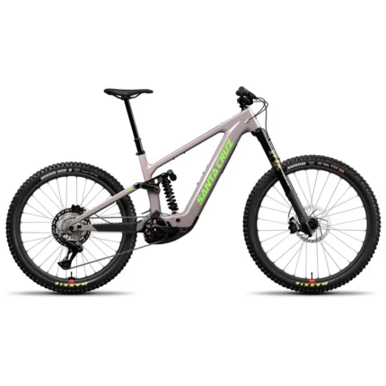 Santa Cruz Bullit XT Di2 RSV electric mountain bike in Gloss Purple Smoke