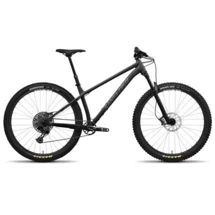 Santa Cruz Chameleon D trail mountain bike in Matte Blackout