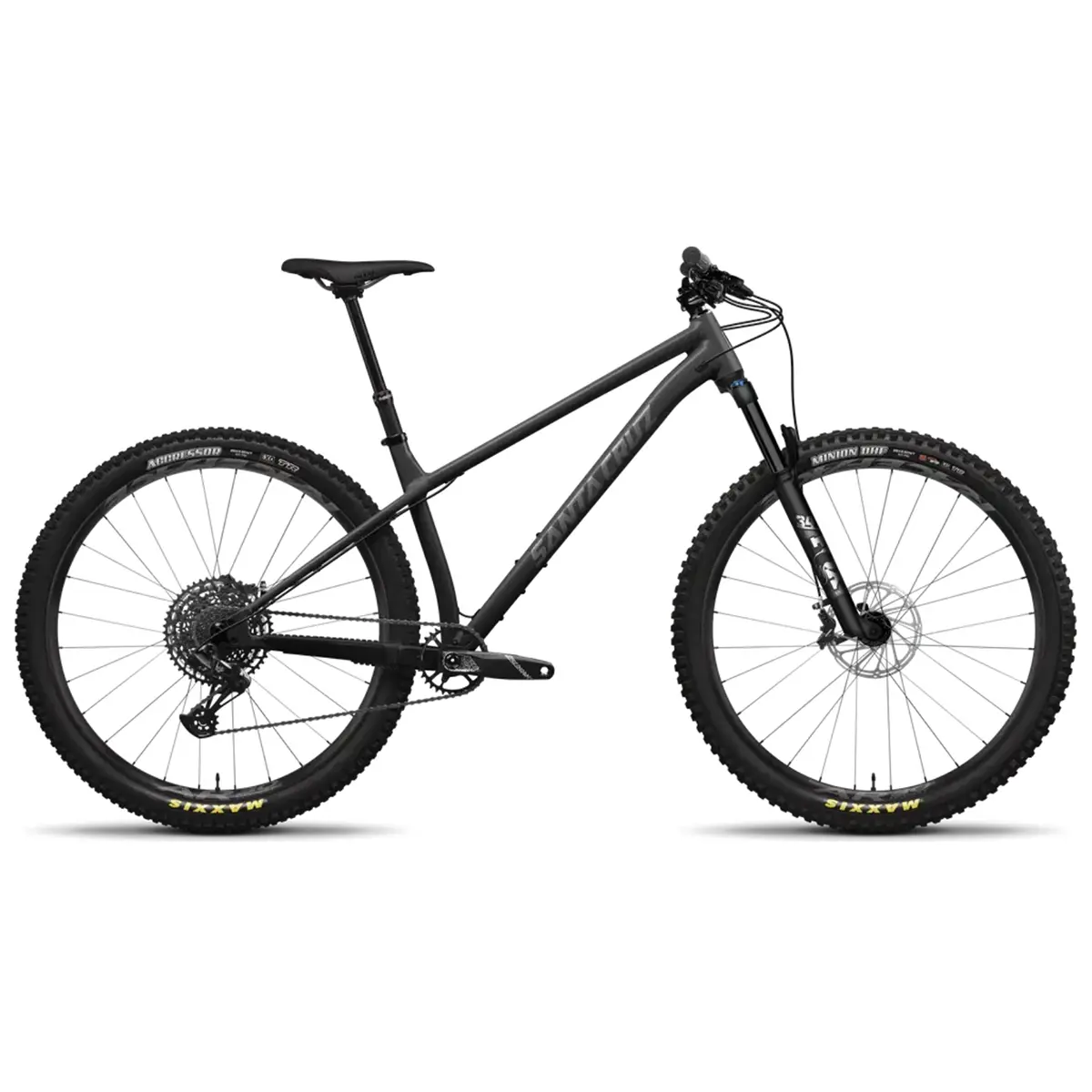 Santa Cruz Chameleon R trail mountain bike in Matte Blackout Santa Cruz Chameleon R trail mountain bike in Matte Blackout