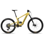 Santa Cruz Heckler SL 90 electric mountain bike in Gloss Mustard Yellow