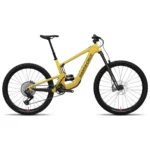 Santa Cruz Heckler SL GX AXS electric mountain bike in Gloss Mustard Yellow