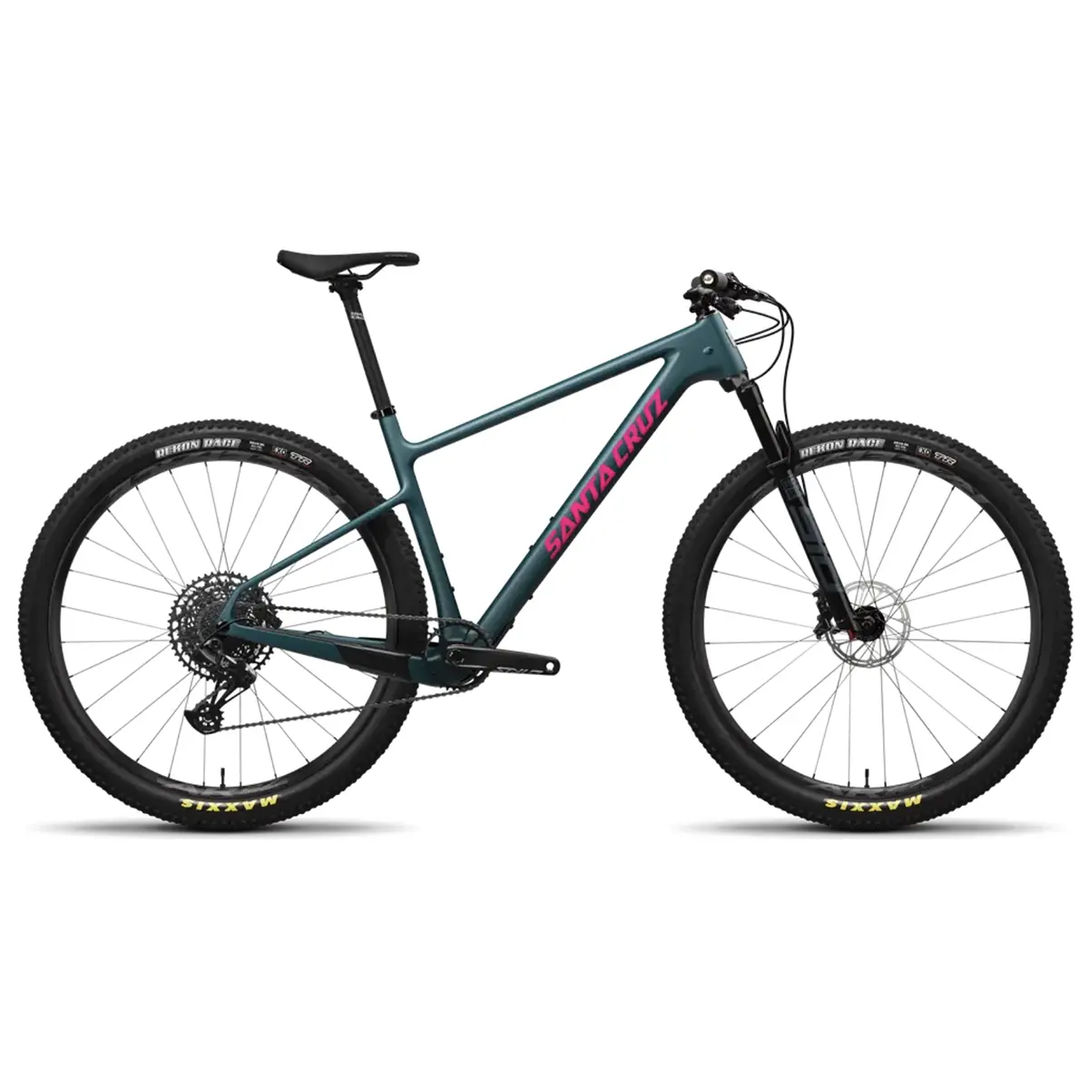 Santa Cruz Highball R cross country mountain bike in Matte Dark Teal Santa Cruz Highball R cross country mountain bike in Matte Dark Teal