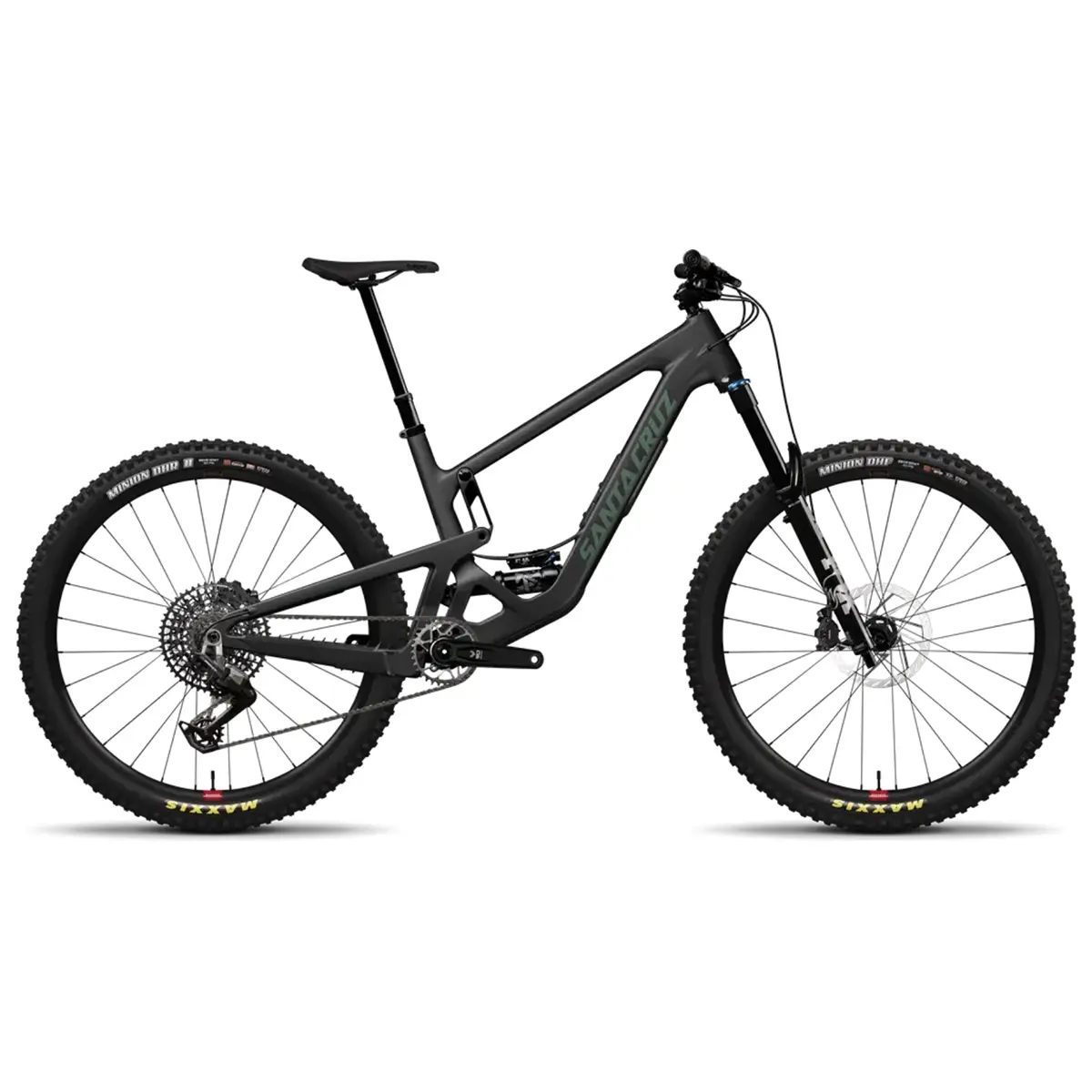 Santa Cruz Hightower 90 trail mountain bike in Matte Black Santa Cruz Hightower 90 trail mountain bike in Matte Black