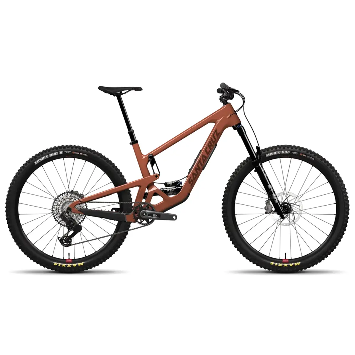 Santa Cruz Hightower GX AXS trail mountain bike in Gloss Brick Red Santa Cruz Hightower GX AXS trail mountain bike in Gloss Brick Red
