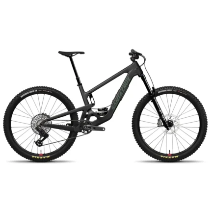 Santa Cruz Hightower GX AXS trail mountain bike in Matte Black