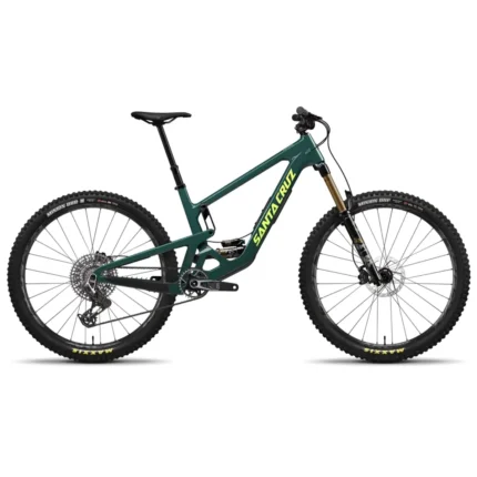 Santa Cruz Hightower X0 AXS trail mountain bike in Gloss Day Green