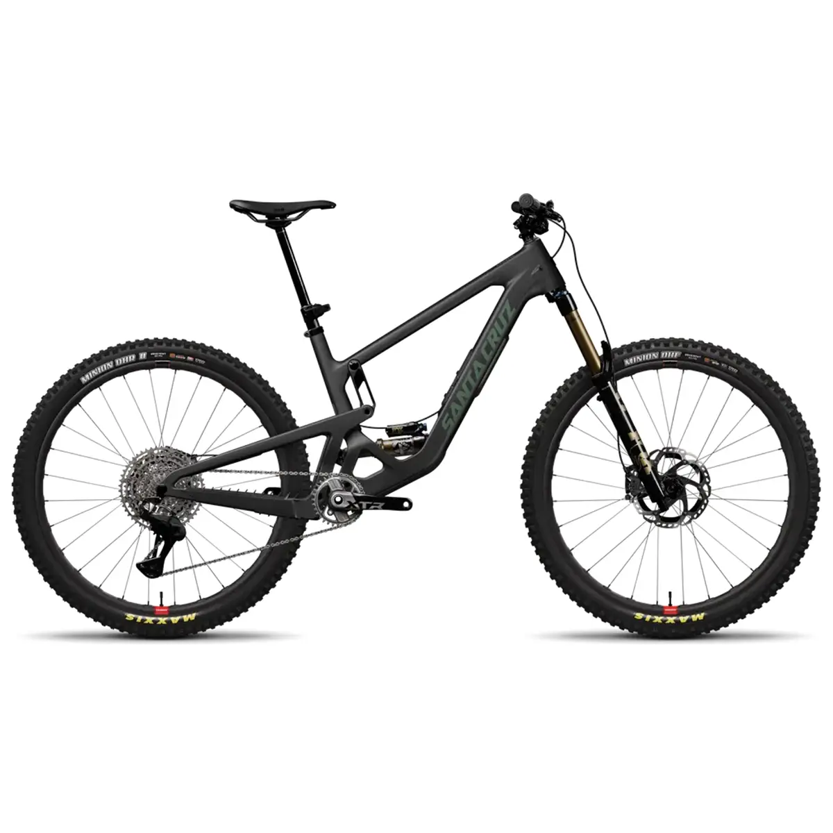 Santa Cruz Hightower XTR RSV trail mountain bike in Matte Black Santa Cruz Hightower XTR RSV trail mountain bike in Matte Black
