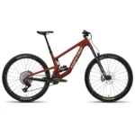 Santa Cruz Megatower GX AXS enduro mountain bike in Gloss Crimson