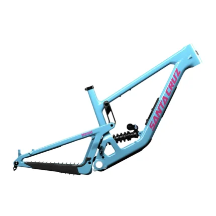 Santa Cruz Nomad Frame in Gloss Aqua Magenta