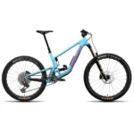 Santa Cruz Nomad X0 AXS RSV Coil enduro mountain bike in Gloss Aqua Magenta