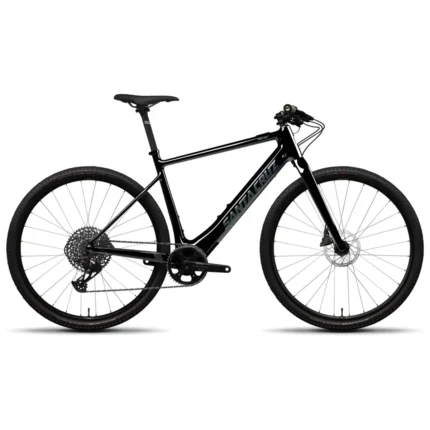 Santa Cruz Skitch Apex Flat Bar electric road bike in Gloss Black