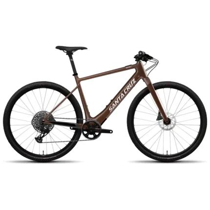 Santa Cruz Skitch Apex Flat Bar electric road bike in Matte Iron Ore