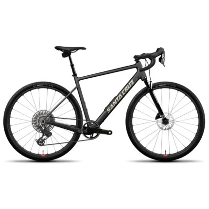 Santa Cruz Stigmata Force 1x AXS RSV Rudy gravel bike in Matte Carbon