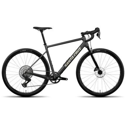 Santa Cruz Stigmata Rival 1x AXS Rudy gravel bike in Matte Carbon