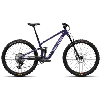 Santa Cruz Tallboy GX AXS trail mountain bike in Gloss Midnight Violet