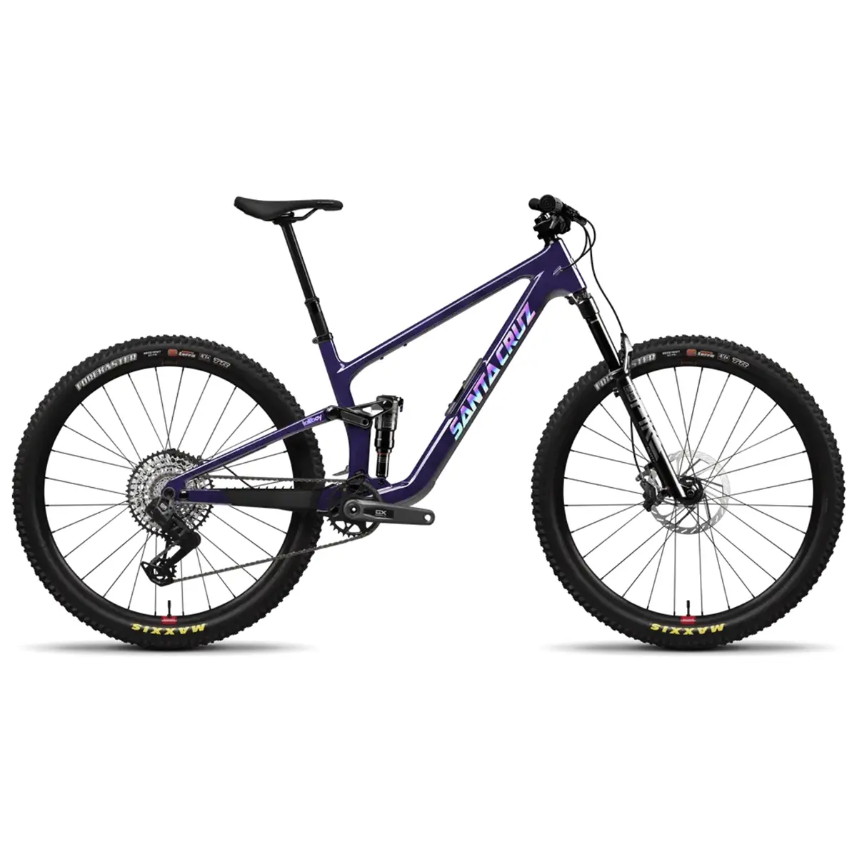 Santa Cruz Tallboy GX AXS trail mountain bike in Gloss Midnight Violet Santa Cruz Tallboy GX AXS trail mountain bike in Gloss Midnight Violet