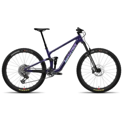 Santa Cruz Tallboy X0 AXS RSV trail mountain bike in Gloss Midnight Violet