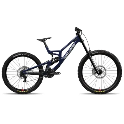 Santa Cruz V10 DH S downhill mountain bike in Gloss Liquid Blue