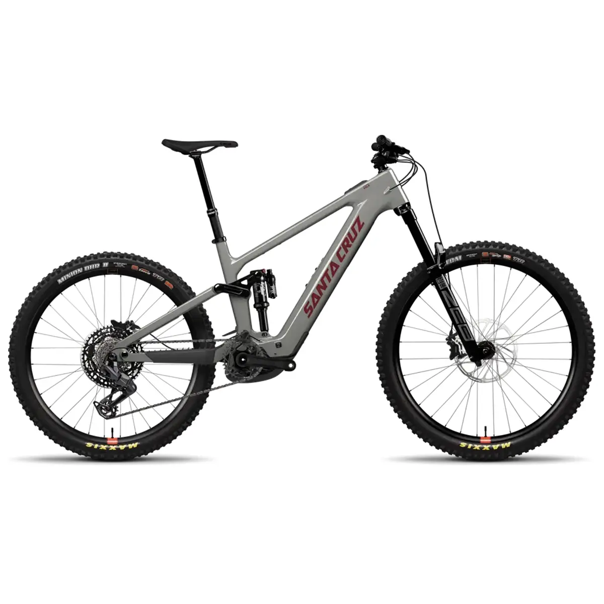 Santa Cruz Vala 70 electric mountain bike in Gloss Grey Santa Cruz Vala 70 electric mountain bike in Gloss Grey