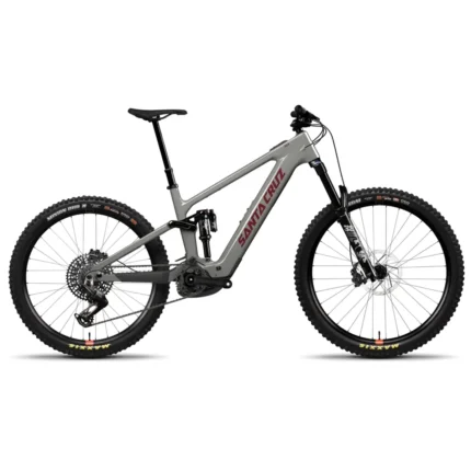 Santa Cruz Vala 90 electric mountain bike in Gloss Grey