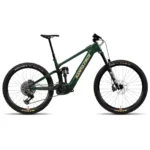 Santa Cruz Vala 90 electric mountain bike in Midnight Green