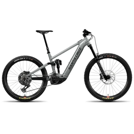Santa Cruz Vala AL 70 electric mountain bike in Gloss Lunar Gray