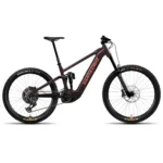Santa Cruz Vala AL 70 electric mountain bike in Gloss Stormbringer Purple