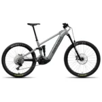 Santa Cruz Vala AL Deore electric mountain bike in Gloss Lunar Gray