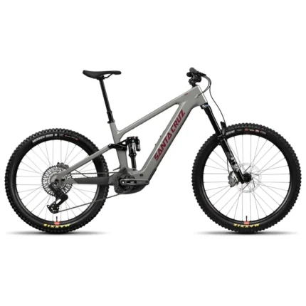 Santa Cruz Vala GX AXS electric mountain bike in Gloss Grey
