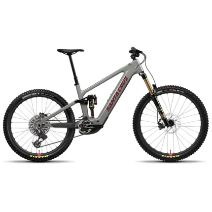 Santa Cruz Vala X0 AXS RSV electric mountain bike in Gloss Grey