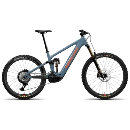 Santa Cruz Vala XT Di2 RSV electric mountain bike in Gloss Slate Blue