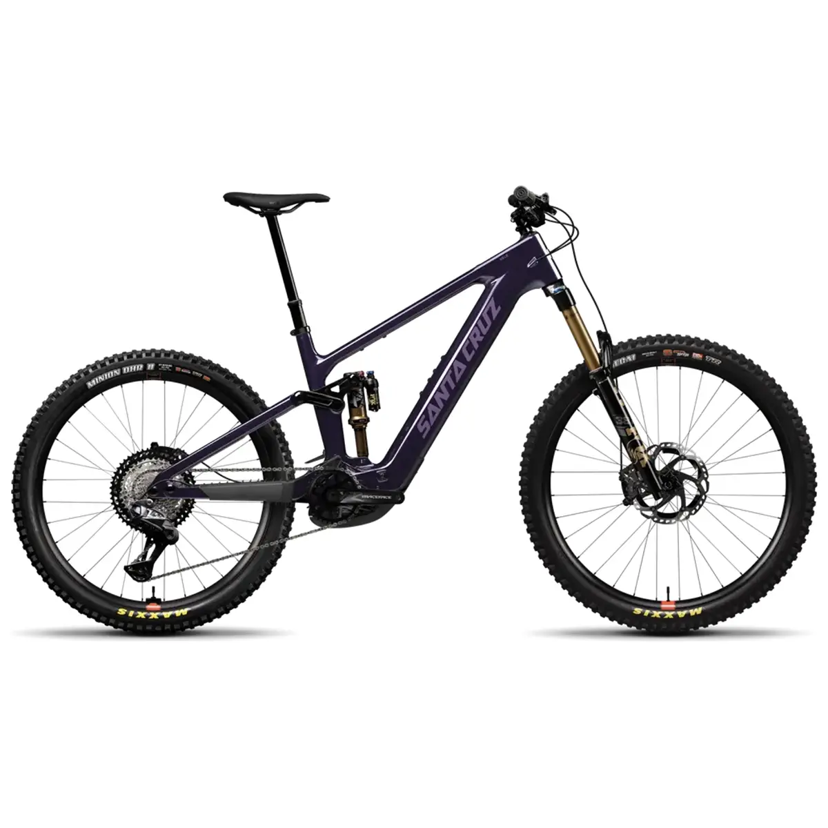 Santa Cruz Vala XT Di2 electric mountain bike in Gloss Deep Purple Santa Cruz Vala XT Di2 electric mountain bike in Gloss Deep Purple