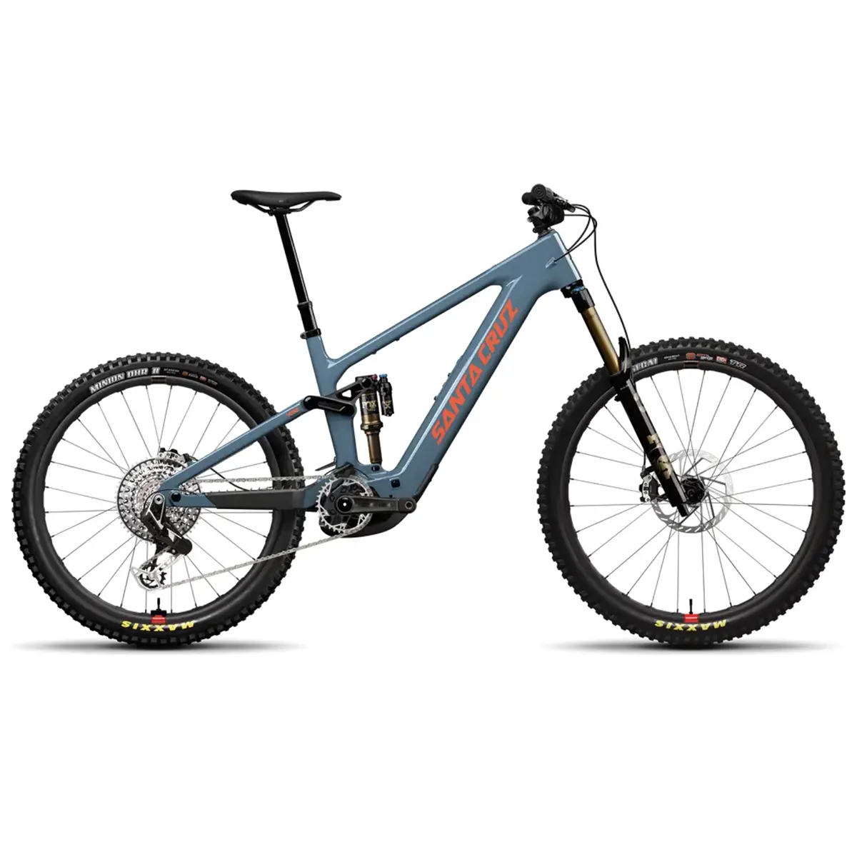 Santa Cruz Vala XX AXS Lite RSV electric trail mountain bike in Gloss Slate Blue Santa Cruz Vala XX AXS Lite RSV electric trail mountain bike in Gloss Slate Blue