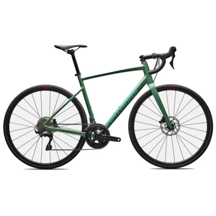 Specialized Allez Comp Shimano 105 race road bike in Oasis Tint Over Silver Dust