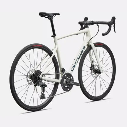 Specialized Allez Shimano CUES with hydraulic disc brakes and 700x30 tires in Dune White